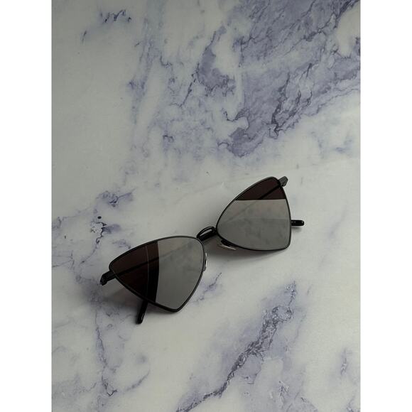 NEW Saint Laurent SL303 Jerry Sunglasses in Black - Picture 8 of 10